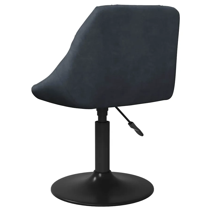 Tabouret de bar Gris foncé Velours - 5