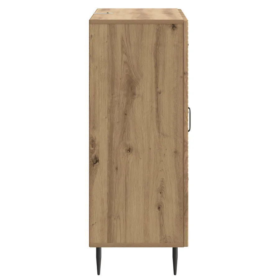 Buffet Chêne artisanal 66 x 34,5 x 89,5 cm Bois d'ingénierie - 7
