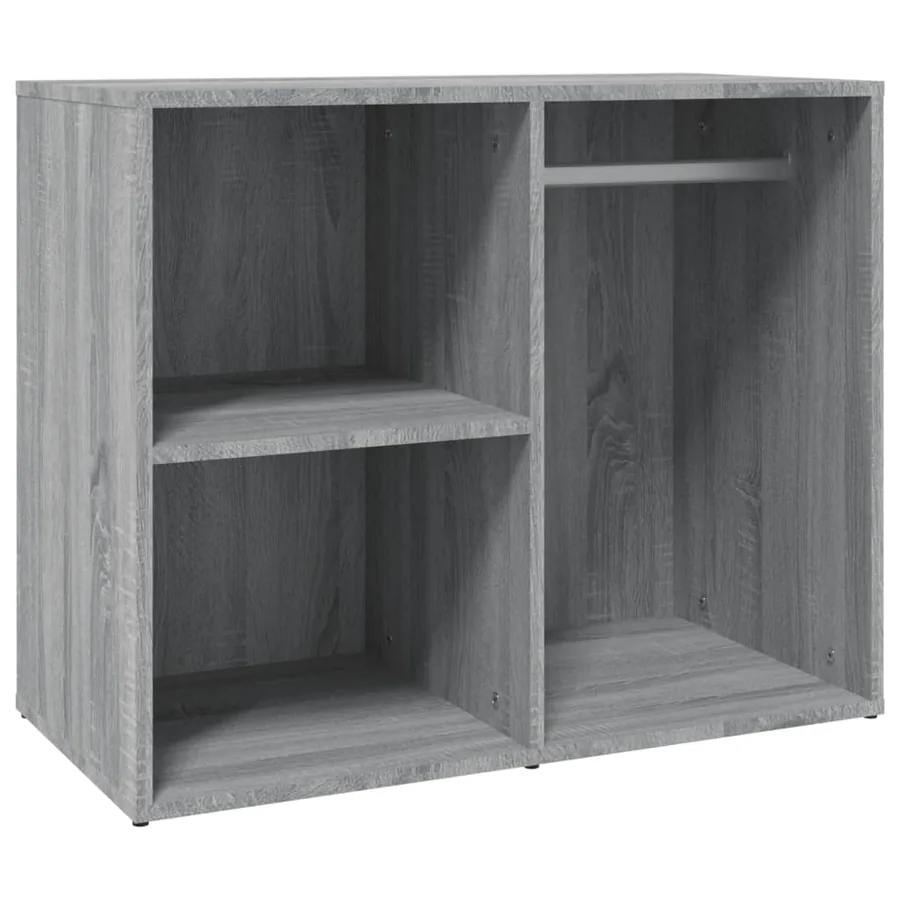 Armoire de dressing Sonoma gris 80x40x65 cm Bois d'ingénierie - 2