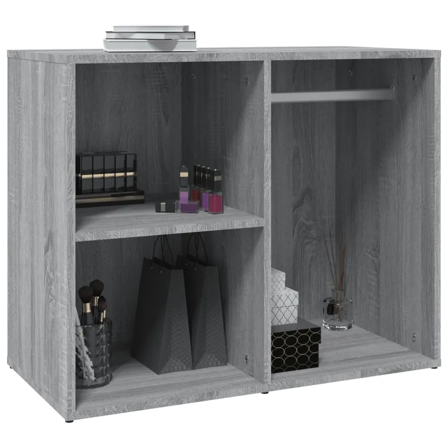 Armoire de dressing Sonoma gris 80x40x65 cm Bois d'ingénierie - 5