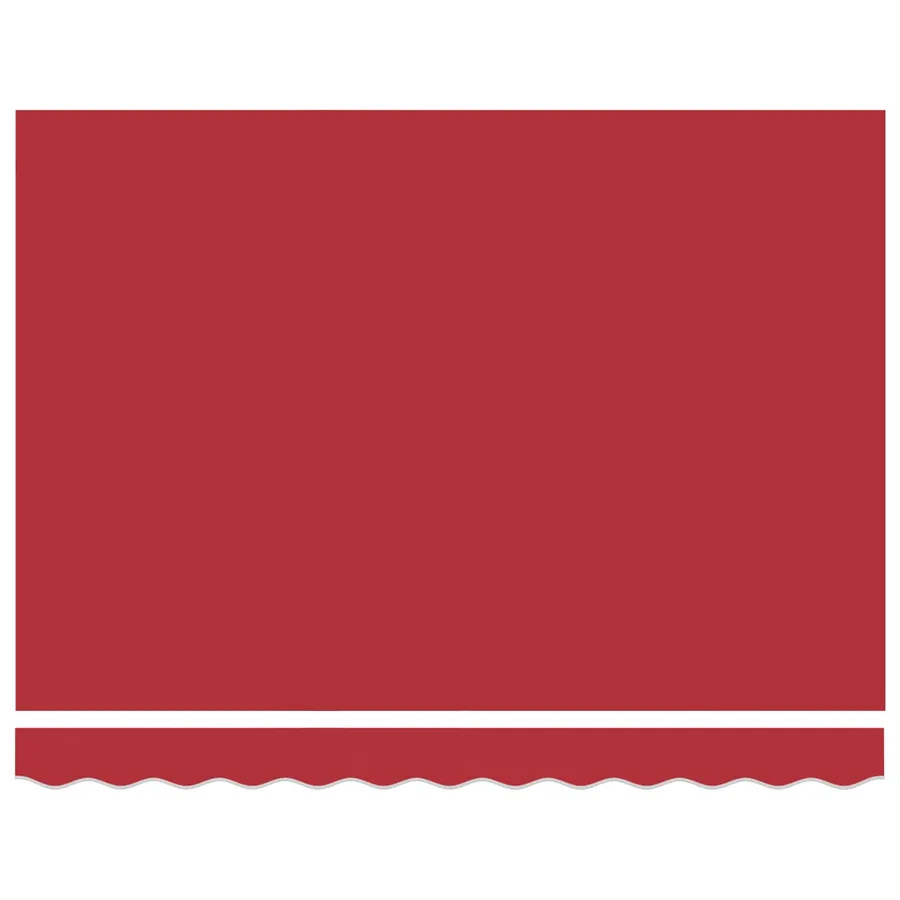 Auvent rétractable électrique Rouge et Blanc 3,5 x 2,5 m - 6