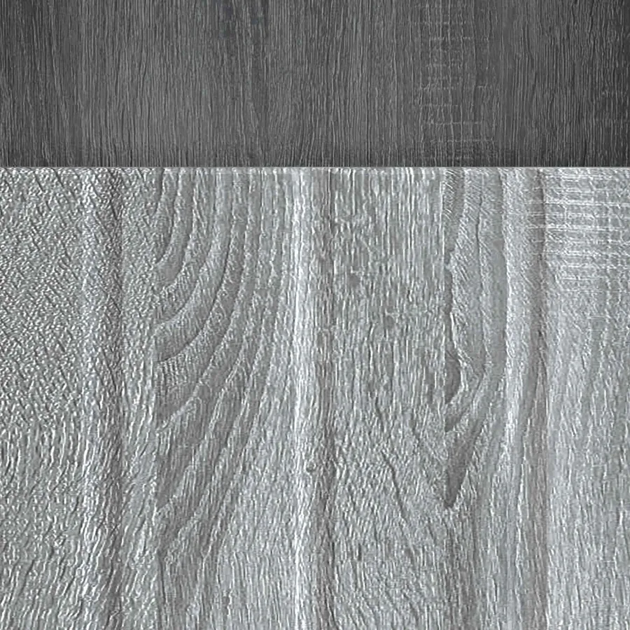 Meuble TV Sonoma gris 102 x 34,5 x 50 cm Bois d'ingénierie - 10
