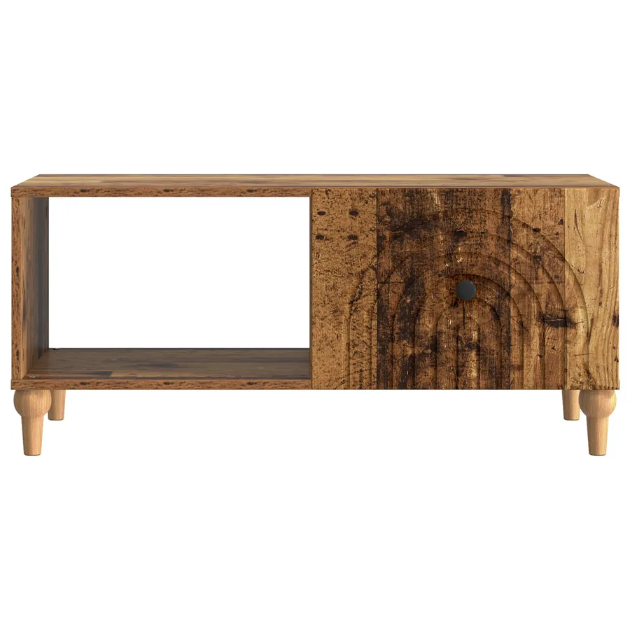Table basse Bois ancien 90 x 50 x 40 cm Bois d'ingénierie - 5