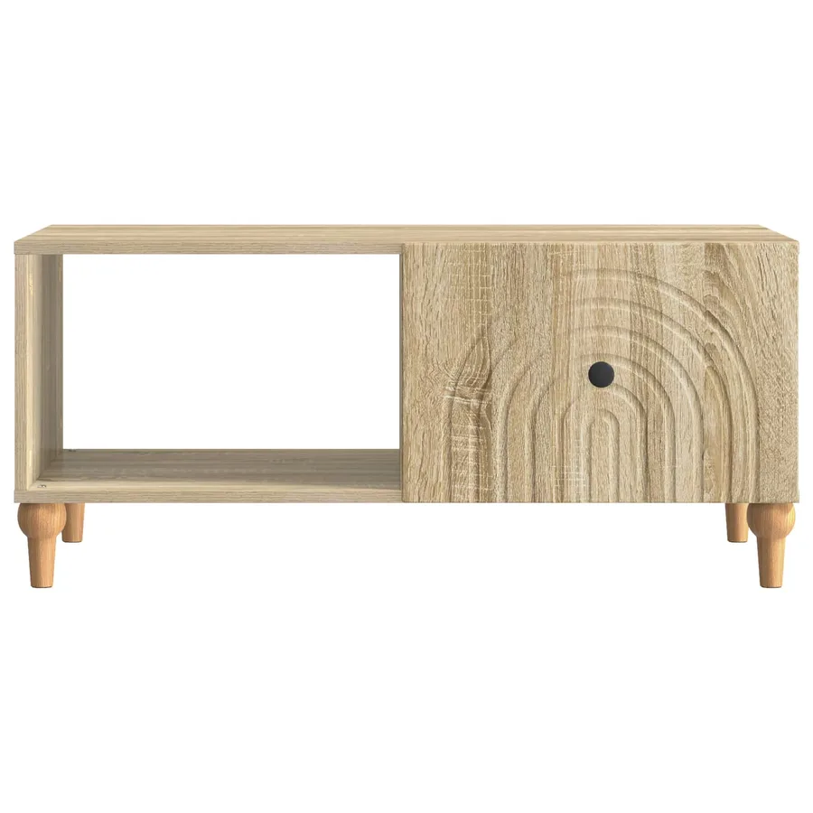 Table basse Chêne Sonoma 90 x 50 x 40 cm Bois d'ingénierie - 5
