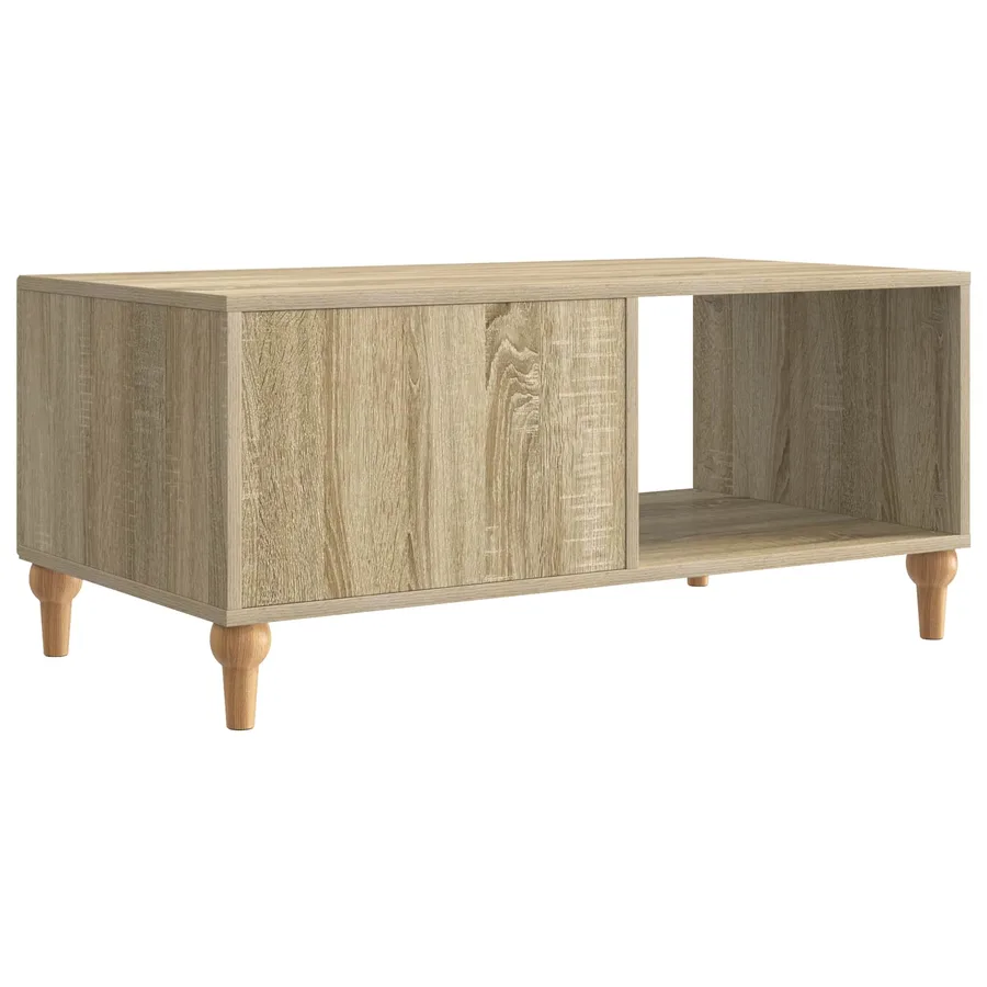 Table basse Chêne Sonoma 90 x 50 x 40 cm Bois d'ingénierie - 7