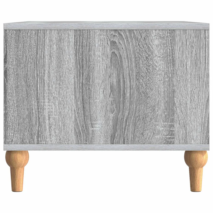 Table basse Sonoma gris 90 x 50 x 40 cm Bois d'ingénierie - 6