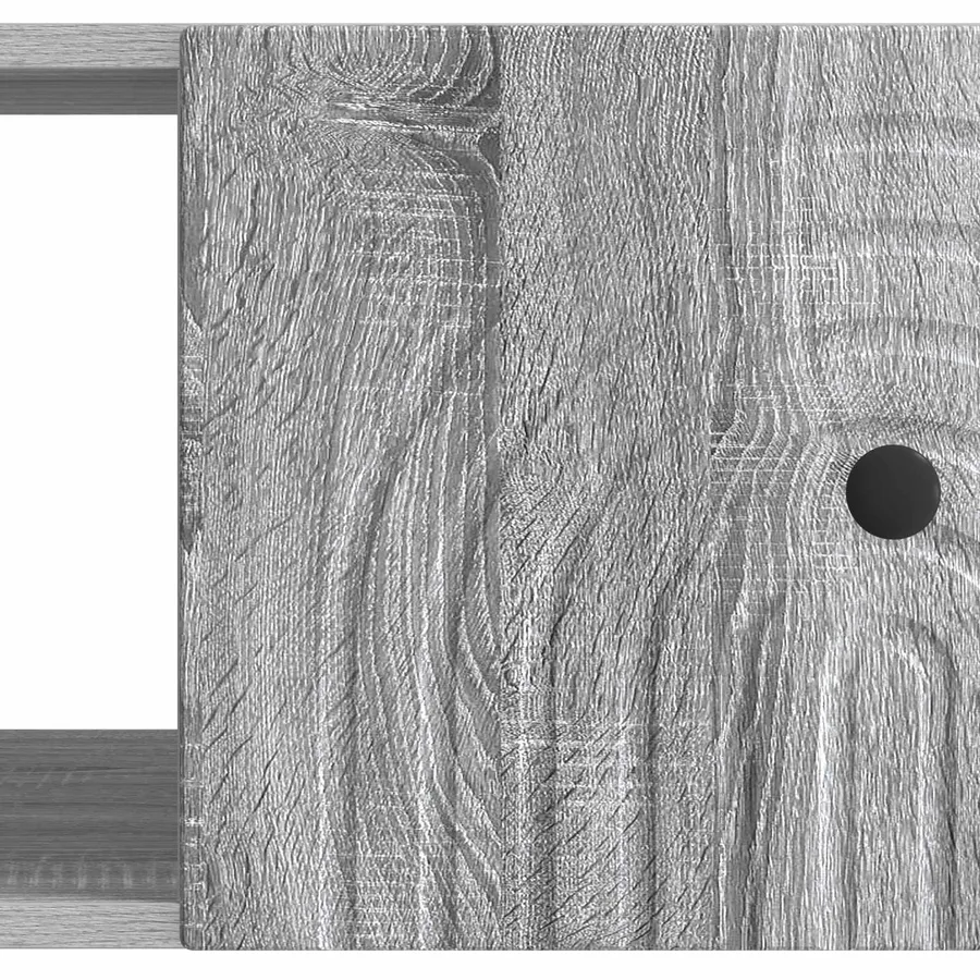Table basse Sonoma gris 90 x 50 x 40 cm Bois d'ingénierie - 9