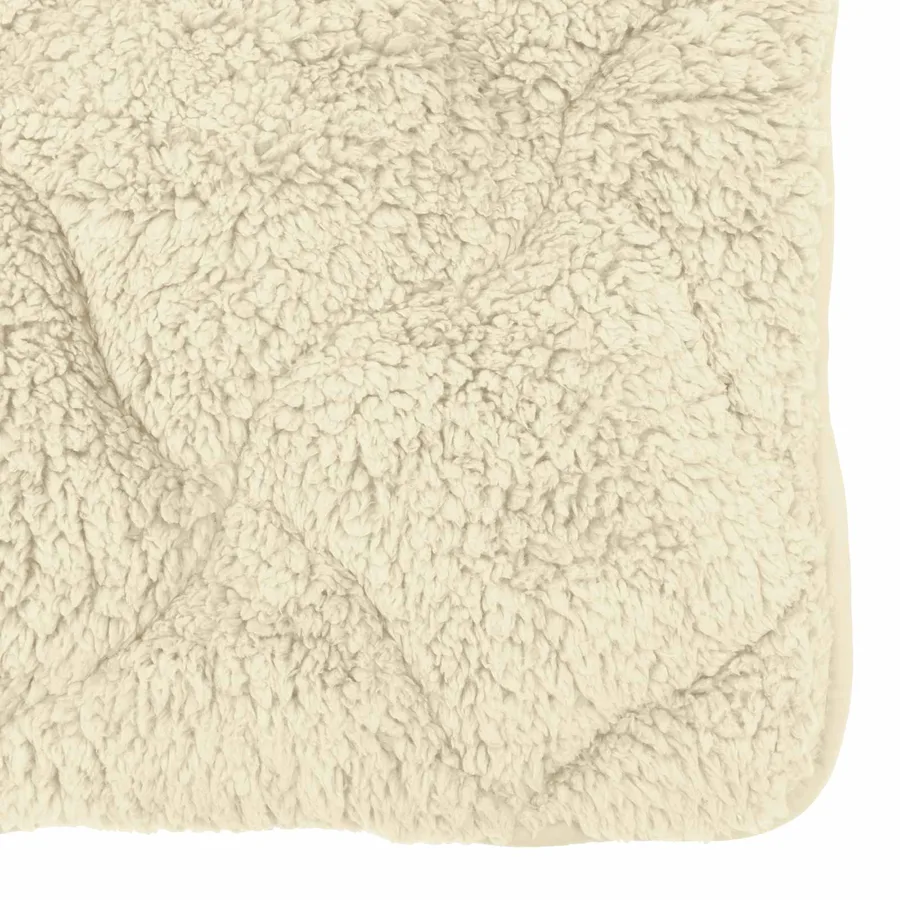 Duvet d'été simple Matelassé Crème 200 x 240 cm - 7