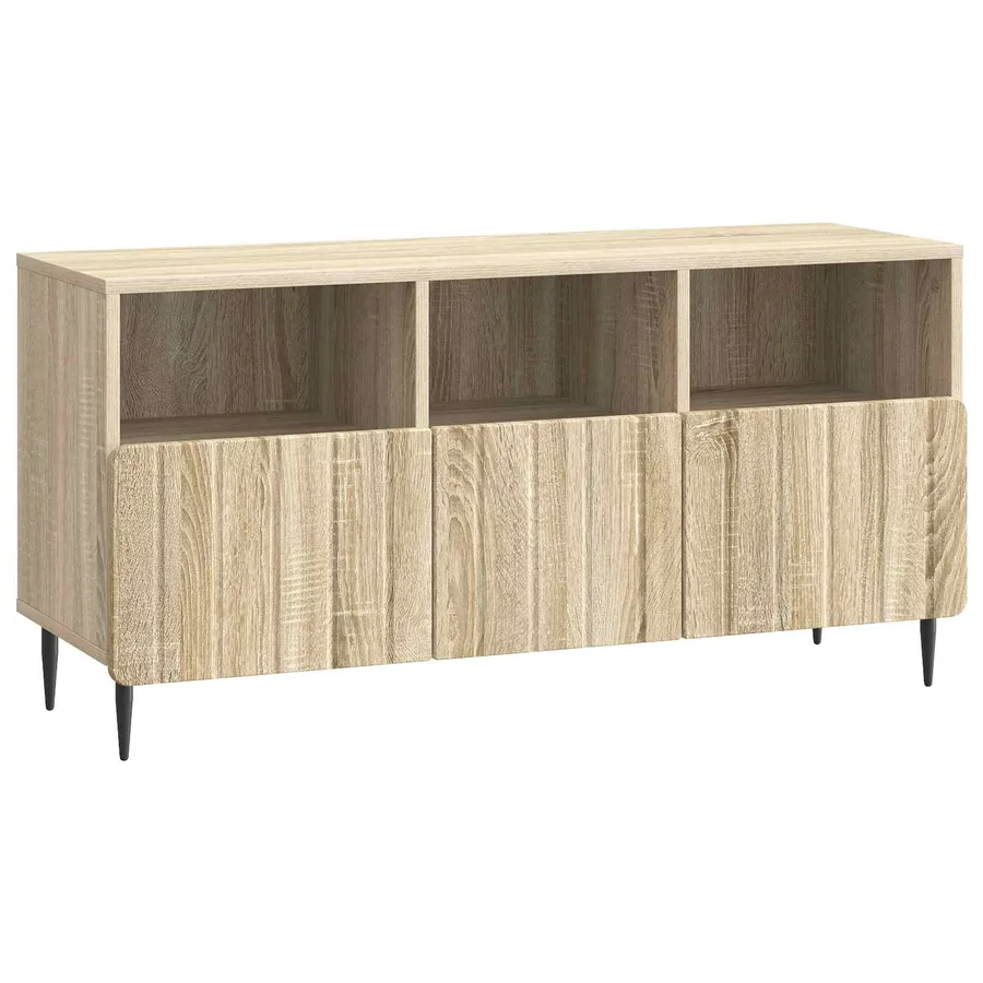 Meuble TV Chêne Sonoma 102 x 34,5 x 50 cm Bois d'ingénierie - 2