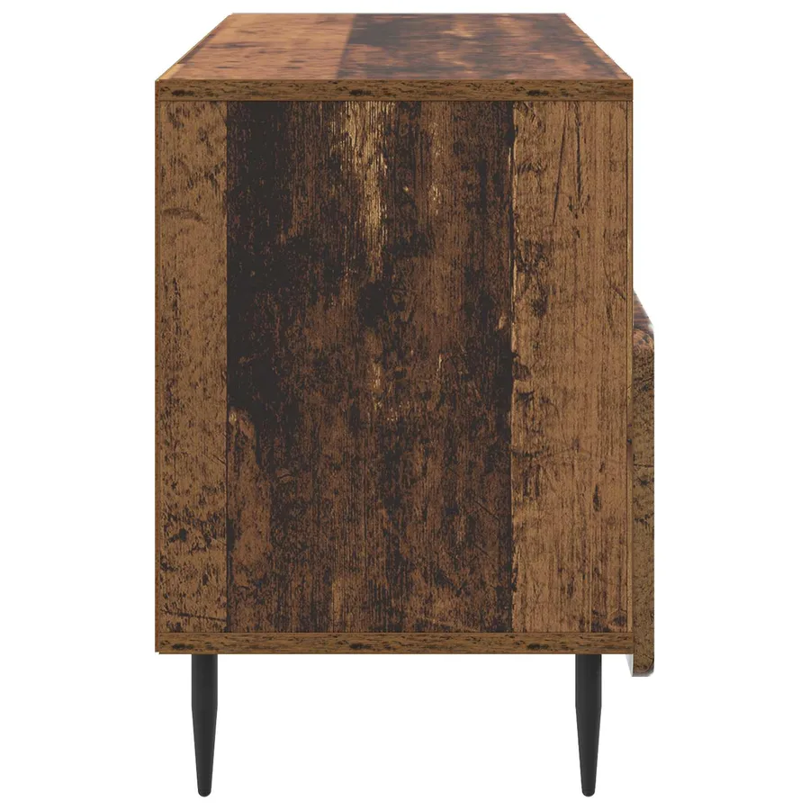 Meuble TV Bois ancien 102 x 34,5 x 50 cm Bois d'ingénierie - 7