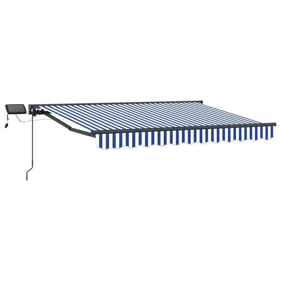 Cadre de store manuel avec LEDs 3 x 2,5 m - 2