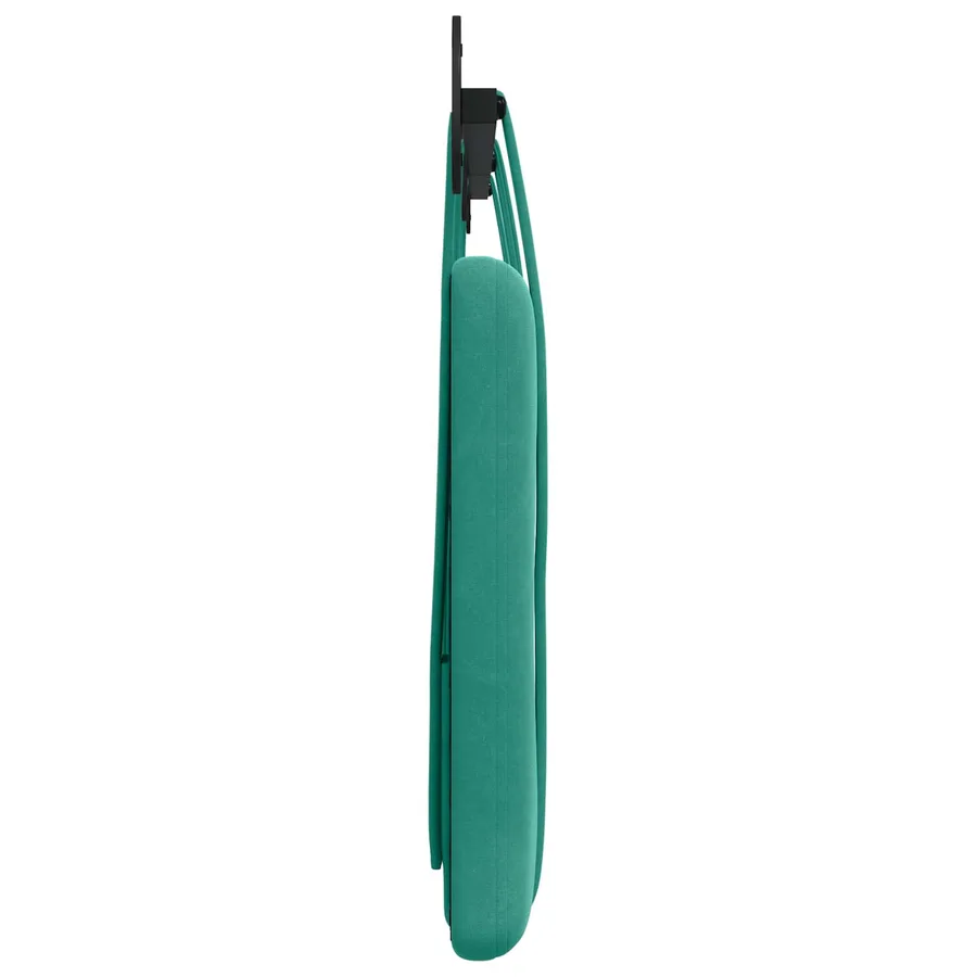 Tête de lit suspendue Turquoise Velours - 6
