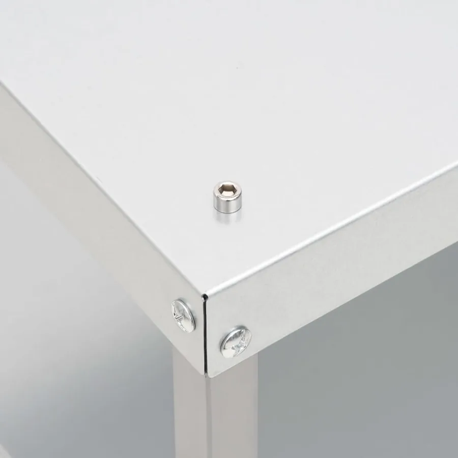 Table pour fumoir à four 40x28x44,5 cm acier galvanisé - 4