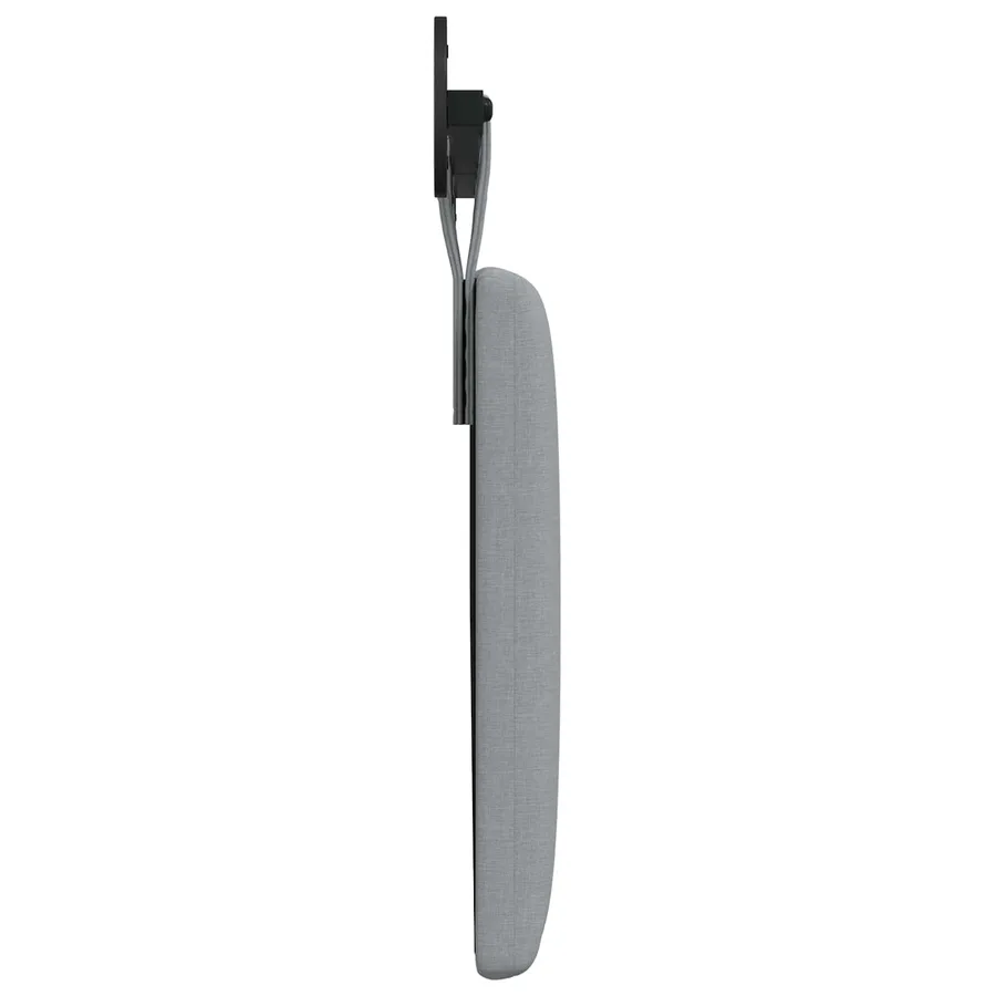 Tête de lit suspendue Gris clair Tissu - 6