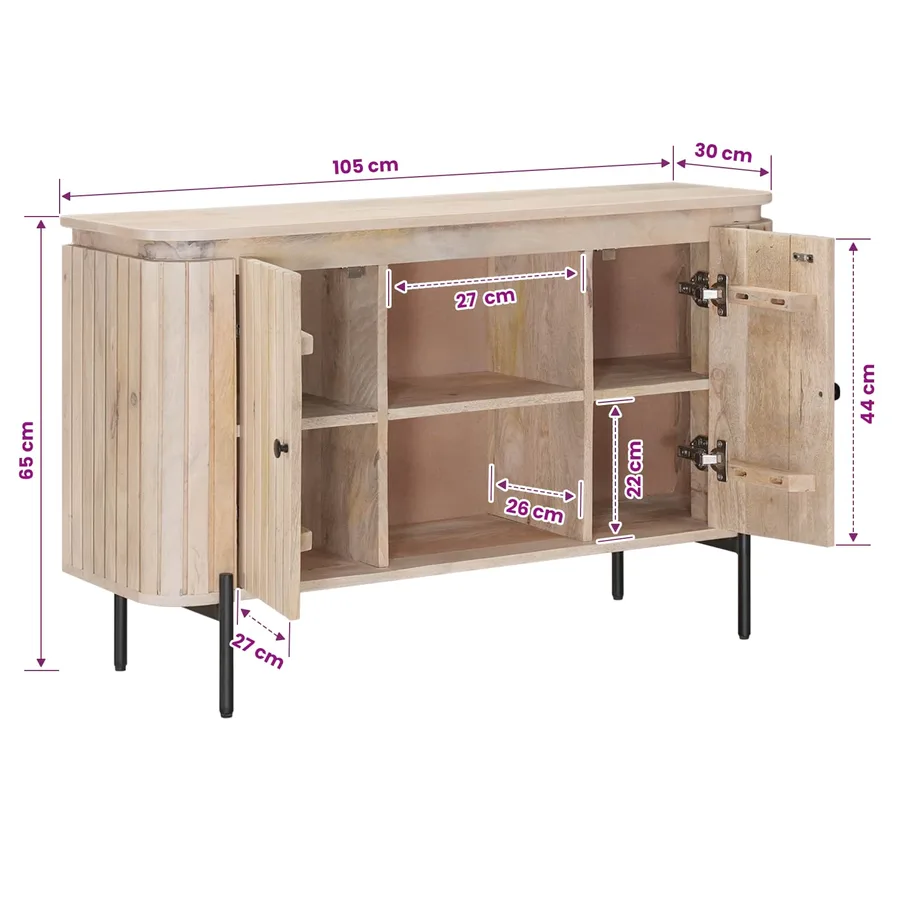 Buffet 105 x 30 x 65 cm - 13