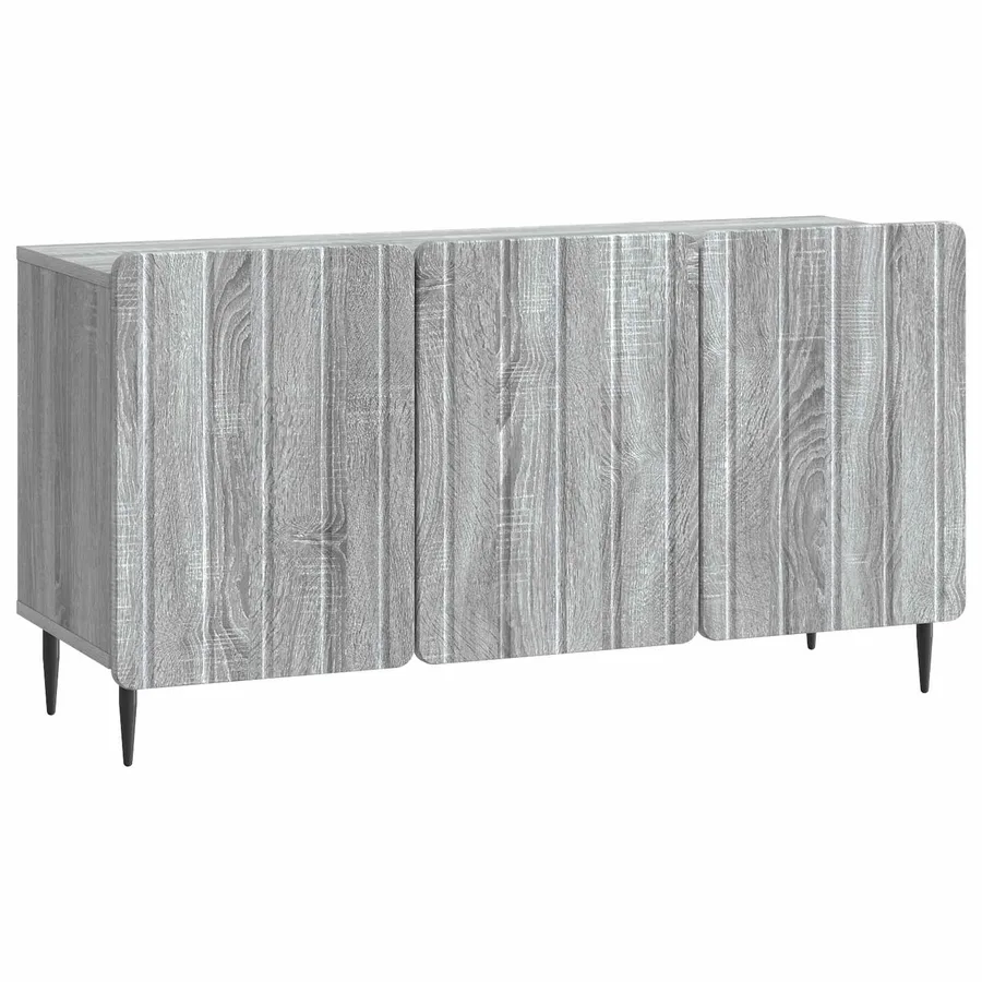 Meuble TV Sonoma gris 99 x 34,5 x 52 cm Bois d'ingénierie - 2