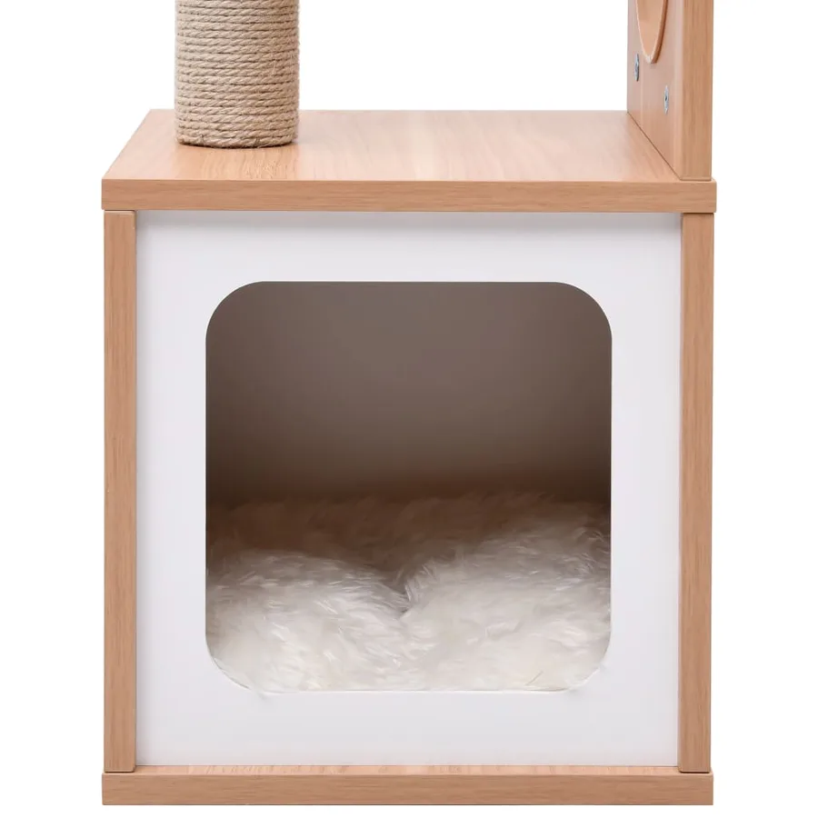 Arbre à chat avec tapis à gratter en sisal 60 cm - 6