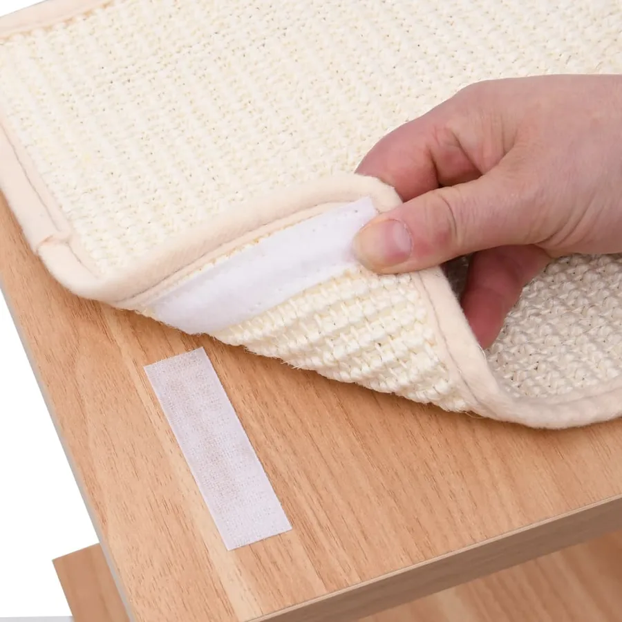 Arbre à chat avec tapis à gratter en sisal 60 cm - 7