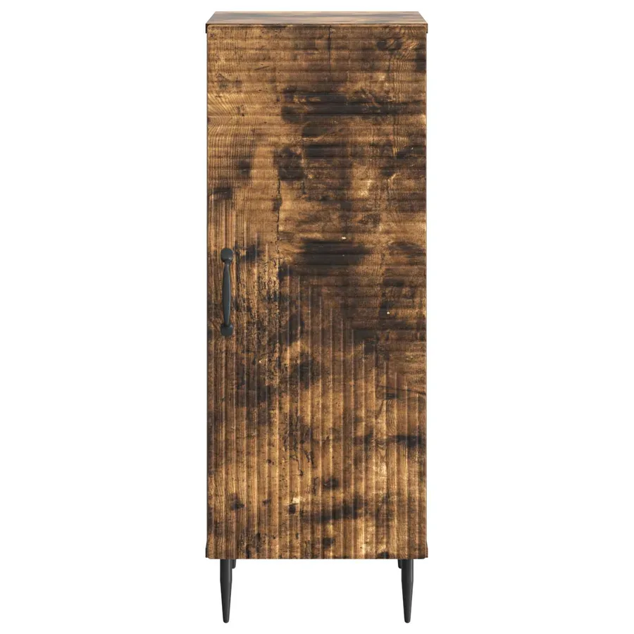 Buffet Chêne fumé 33 x 34,5 x 89,5 cm Bois d'ingénierie - 6