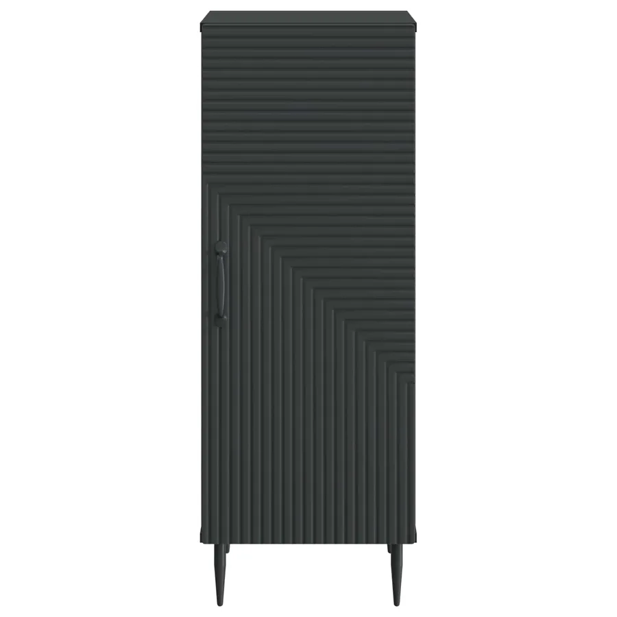 Buffet Noir 33 x 34,5 x 89,5 cm Bois d'ingénierie - 6