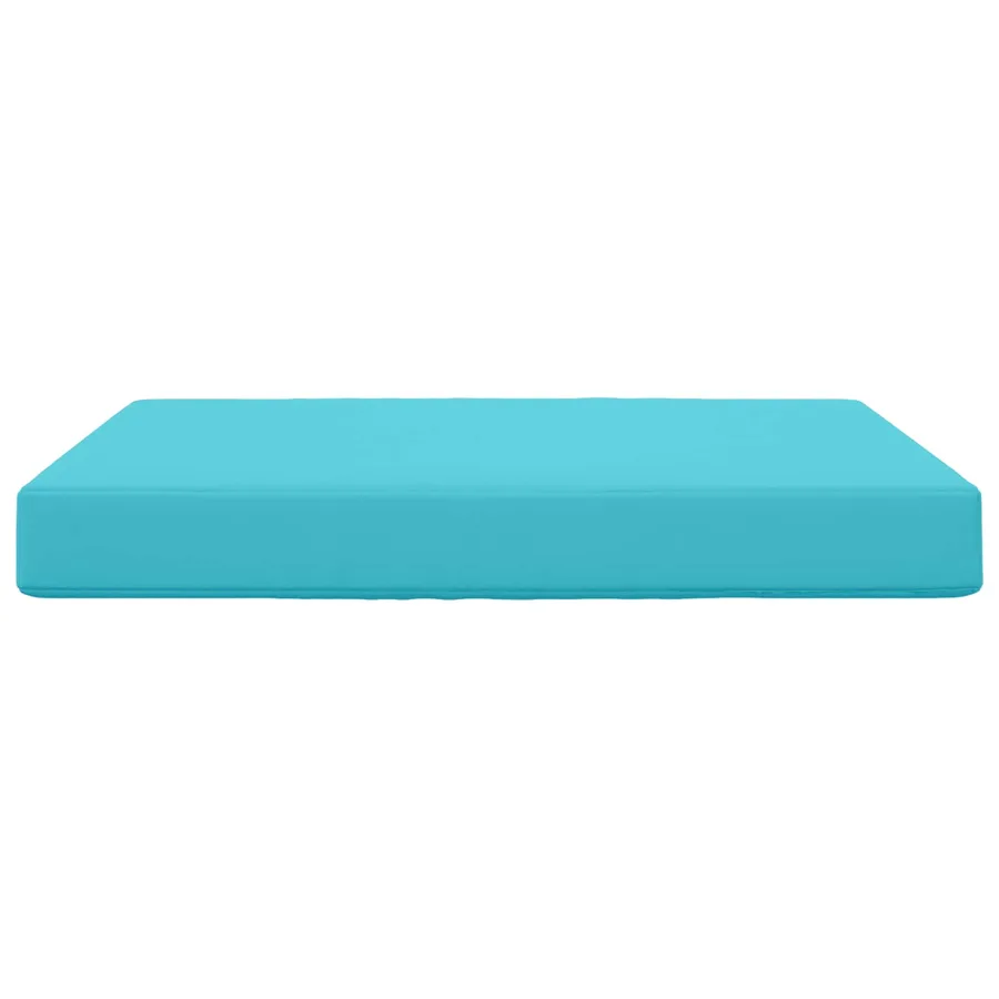 Coussin de canapé d'extérieur Turquoise 80 x 80 x 8 cm - 4