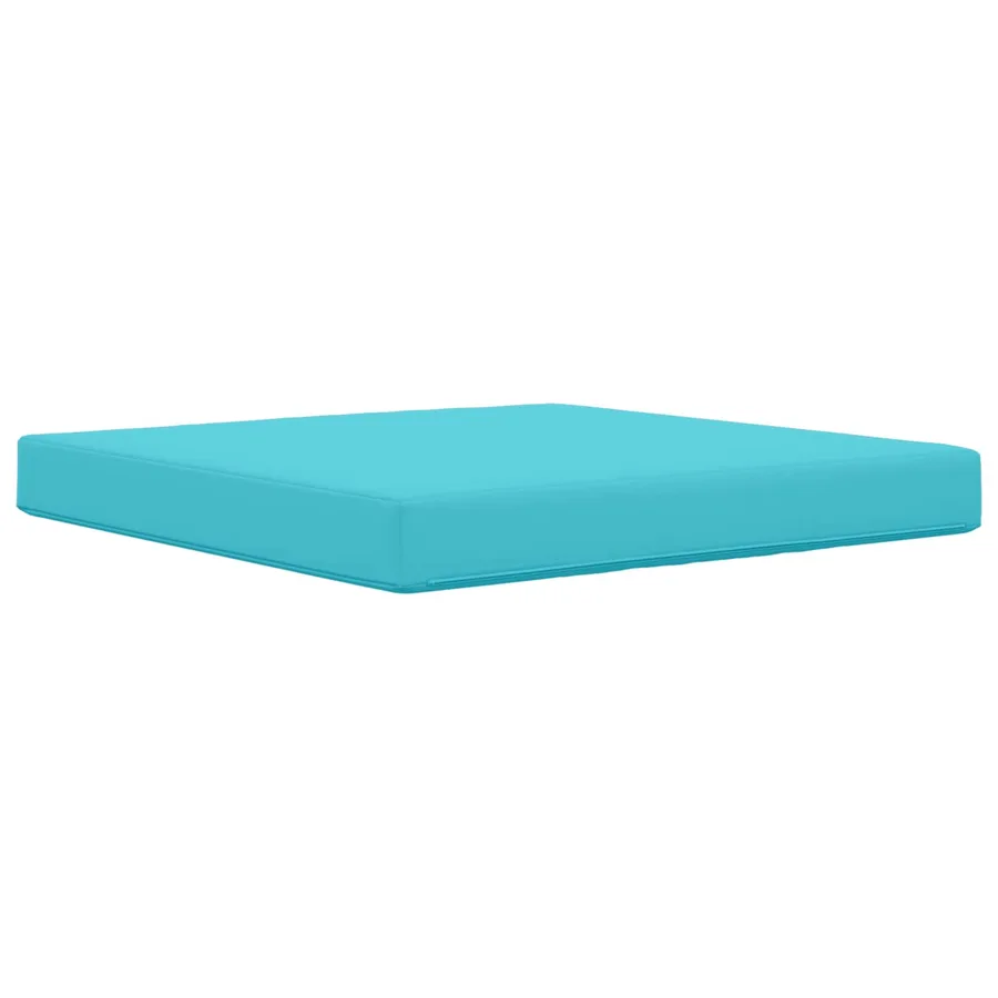 Coussin de canapé d'extérieur Turquoise 80 x 80 x 8 cm - 5