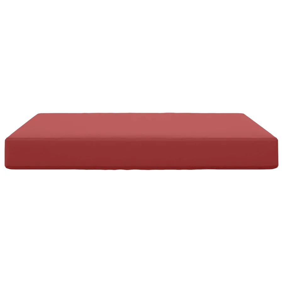 Coussin de canapé d'extérieur Bordeaux 80 x 80 x 8 cm Polyester - 4
