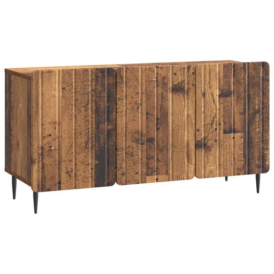 Meuble TV Bois ancien 99 x 34,5 x 52 cm Bois d'ingénierie - 2