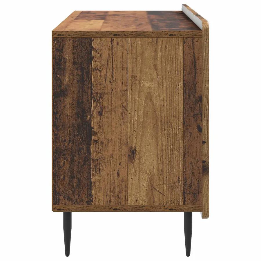 Meuble TV Bois ancien 99 x 34,5 x 52 cm Bois d'ingénierie - 7