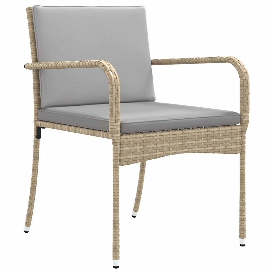 Ensemble de jardin avec coussin acier - 5