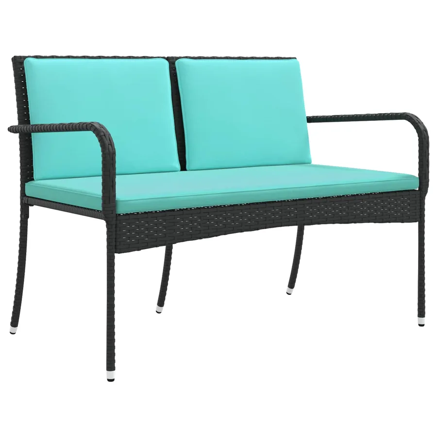 Ensemble de jardin avec coussin acier - 4
