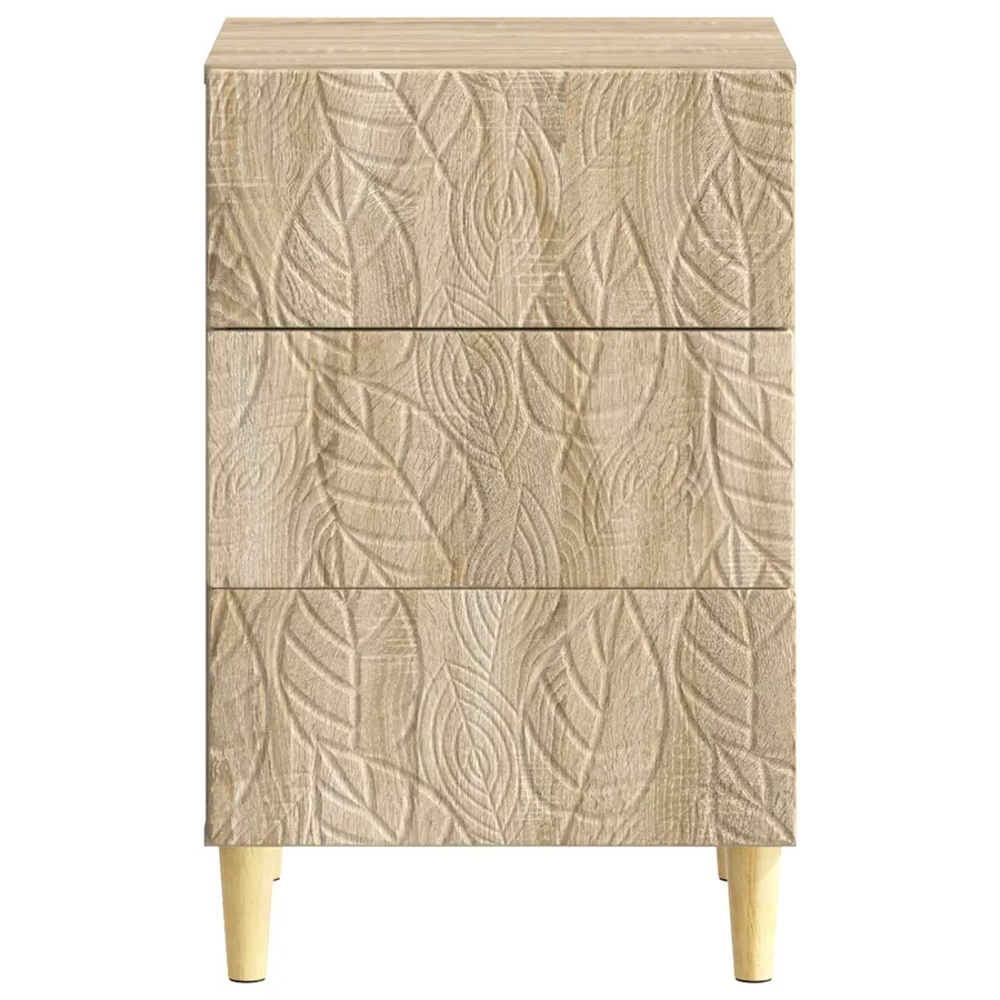 Table de chevet Chêne Sonoma 43 x 39,5 x 66,5 cm - 4