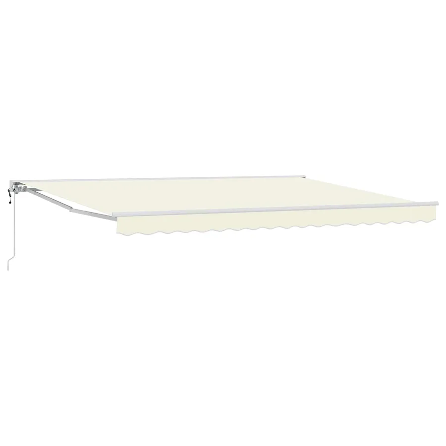 Auvent rétractable électrique Crème 4 × 3 m - 2