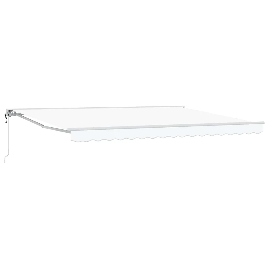 Auvent rétractable électrique Blanc 4 × 3 m - 2