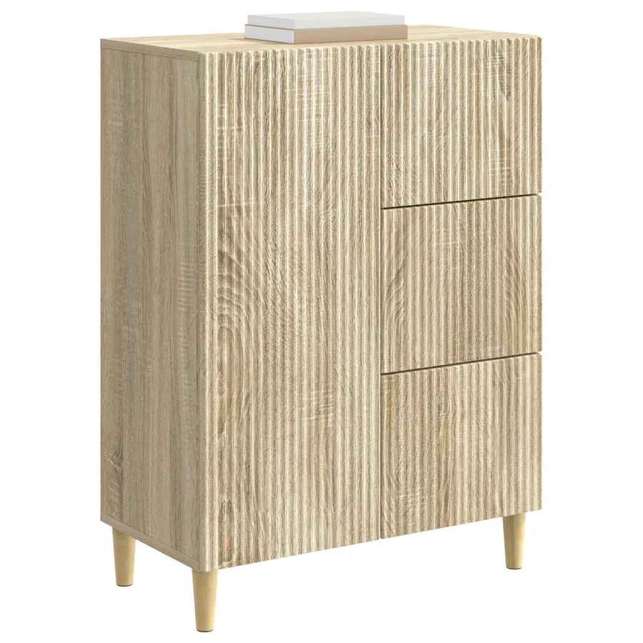 Buffet Chêne Sonoma 66 x 34,5 x 90 cm Bois d'ingénierie - 3