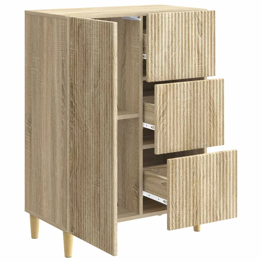 Buffet Chêne Sonoma 66 x 34,5 x 90 cm Bois d'ingénierie - 5