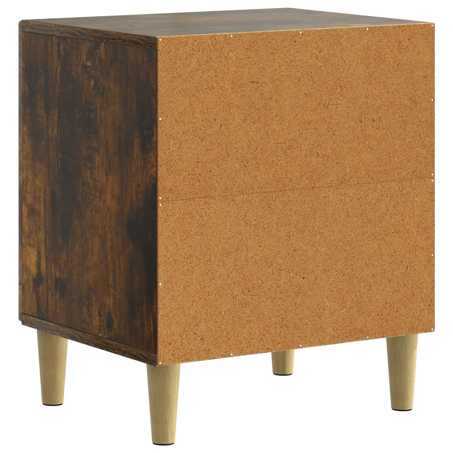 Cabinet de chevet Chêne fumé 43 x 34,5 x 50 cm - 7