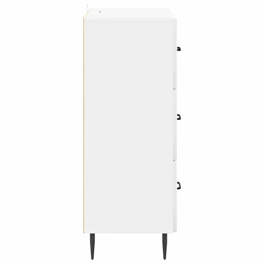 Armoire à tiroirs Blanc brillant 66 x 34,5 x 89,5 cm - 7