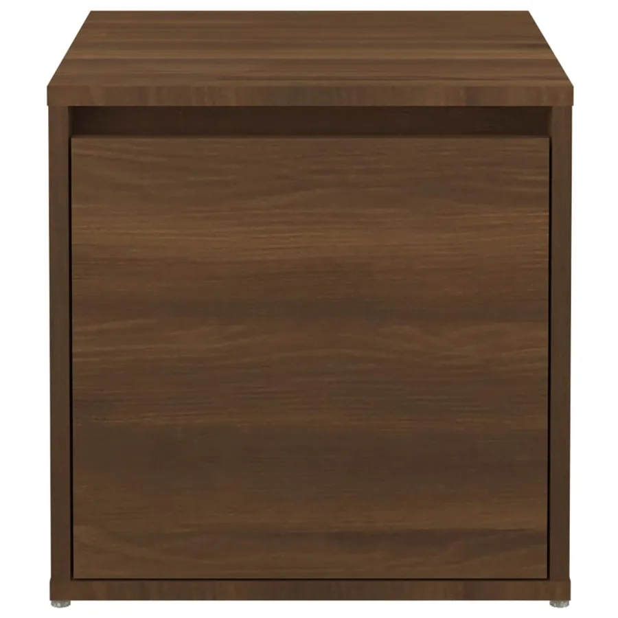 Tiroir boîte Chêne marron 40,5x40x40 cm Bois d'ingénierie - 6