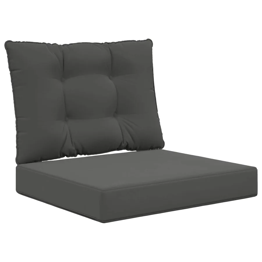 Coussin de canapé d'extérieur Polyester Anthracite - 2