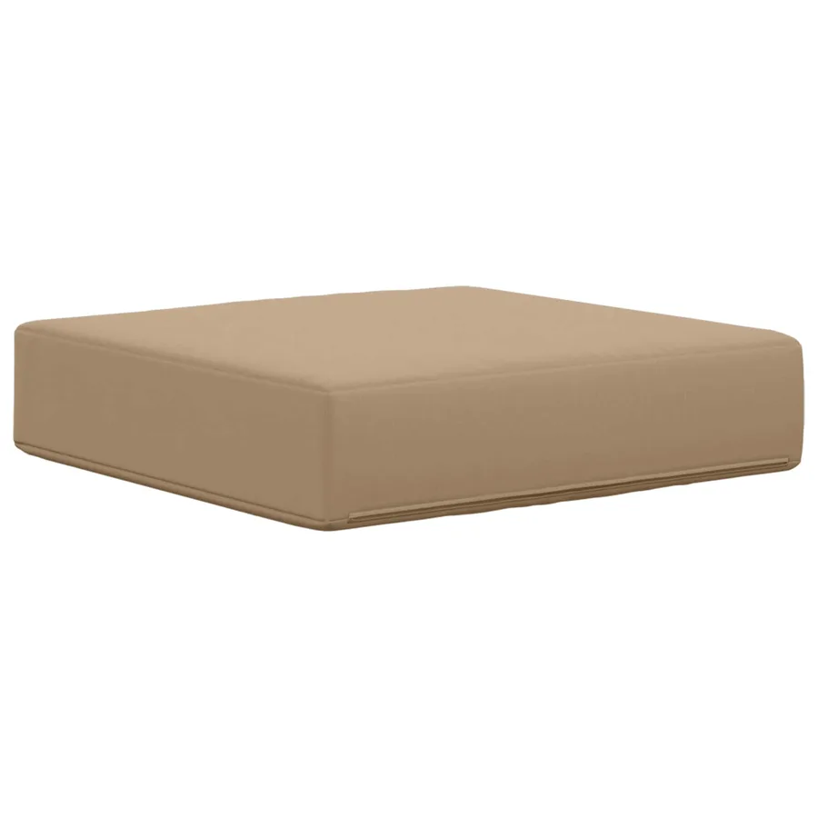 Coussin de Siège d'Extérieur Taupe 40 x 40 x 8 cm - 5