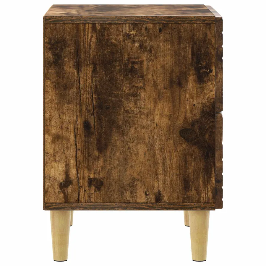 Table de chevet 2 pcs Chêne fumé 43 x 34,5 x 48 cm - 7