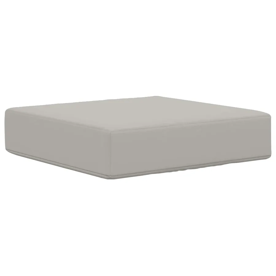 Coussin de Siège d'Extérieur Gris 40 x 40 x 8 cm - 2