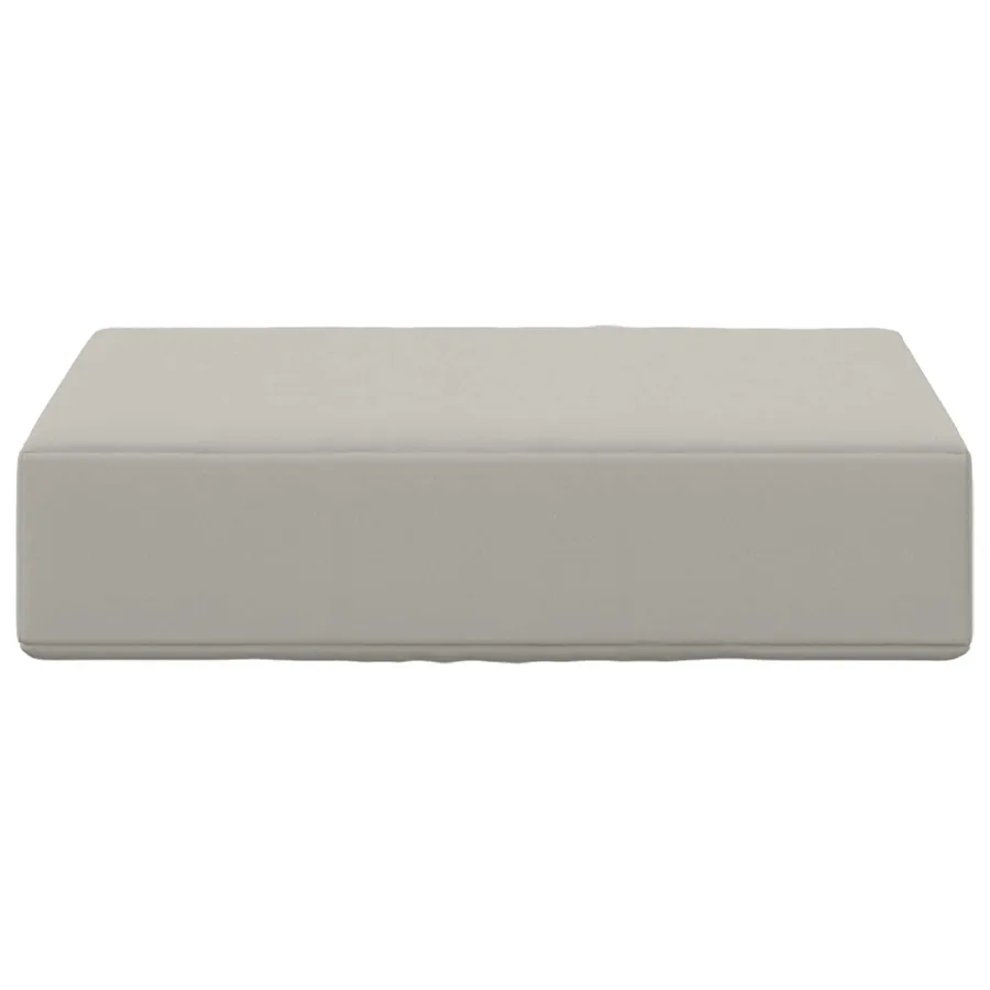 Coussin de Siège d'Extérieur Gris 40 x 40 x 8 cm - 4