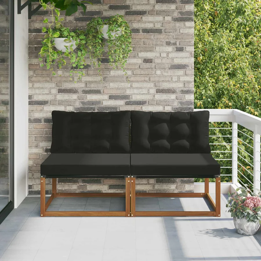 2 Pièce Sofa de milieu extérieur