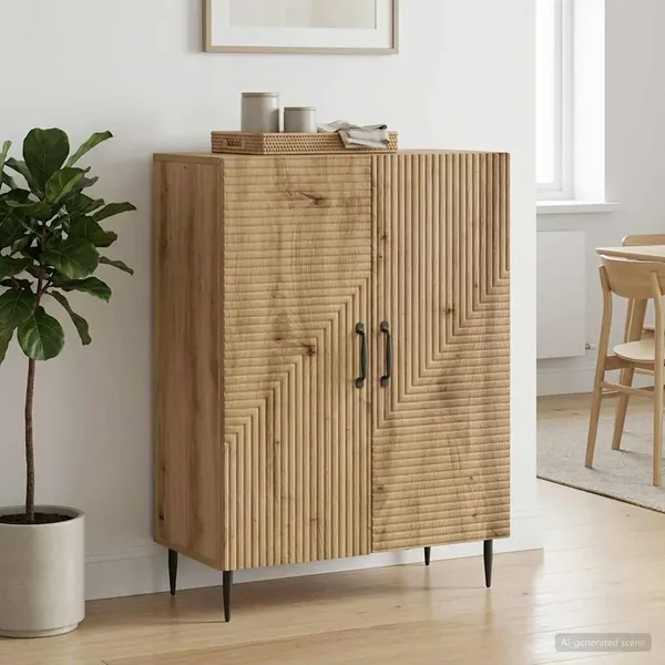 Buffet Chêne artisanal 66 x 34,5 x 89,5 cm Bois d'ingénierie