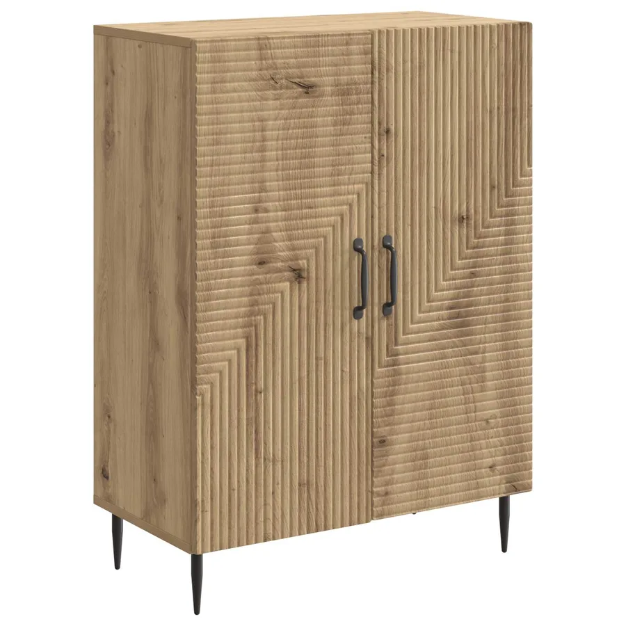 Buffet Chêne artisanal 66 x 34,5 x 89,5 cm Bois d'ingénierie - 2