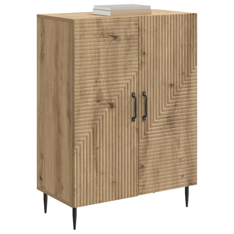 Buffet Chêne artisanal 66 x 34,5 x 89,5 cm Bois d'ingénierie - 3