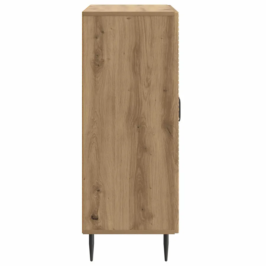 Buffet Chêne artisanal 66 x 34,5 x 89,5 cm Bois d'ingénierie - 7