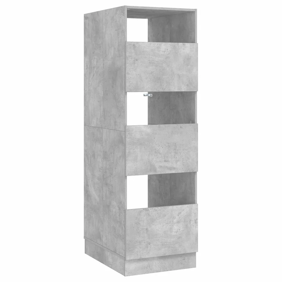 Ensemble de meubles de rangement pour la buanderie 2 pc Béton - 6